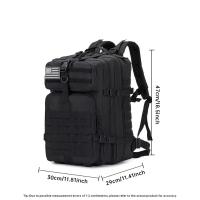Mochila de Aventura al Aire Libre Bolsa Táctica Impermeable Multifuncional - details 3