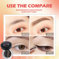 Crema de Cejas Impermeable de Alta Pigmentación Tinte de Ojos a Prueba de Sudor de Dos Colores - details 6