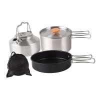 Juego de utensilios de cocina para cocinar, cacerola para senderismo y acampada - details 1