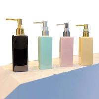 Dispensador de jabón de 250 ml, botella cuadrada de plástico para baño, champú, plato de cocina, contenedor de desinfectante para manos - details 6
