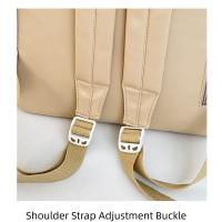 Mochila Capybara de gran capacidad, correas ajustables de nailon para los hombros, bolso escolar de dibujos animados, resistente al agua, con múltiples bolsillos - details 15