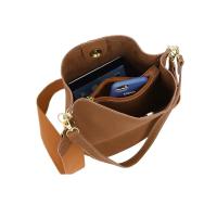 Bolso de Cubo de Cuero Temporado Bolso de Hombro de Moda de Ante Gran Capacidad Bolso Casual Retro - details 22