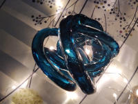 Figuras de bolas de cristal para decoración del hogar, adorno moderno, regalo de recuerdo, decoración de habitación hecha a mano de cristal, decoración navideña para oficina - details 4