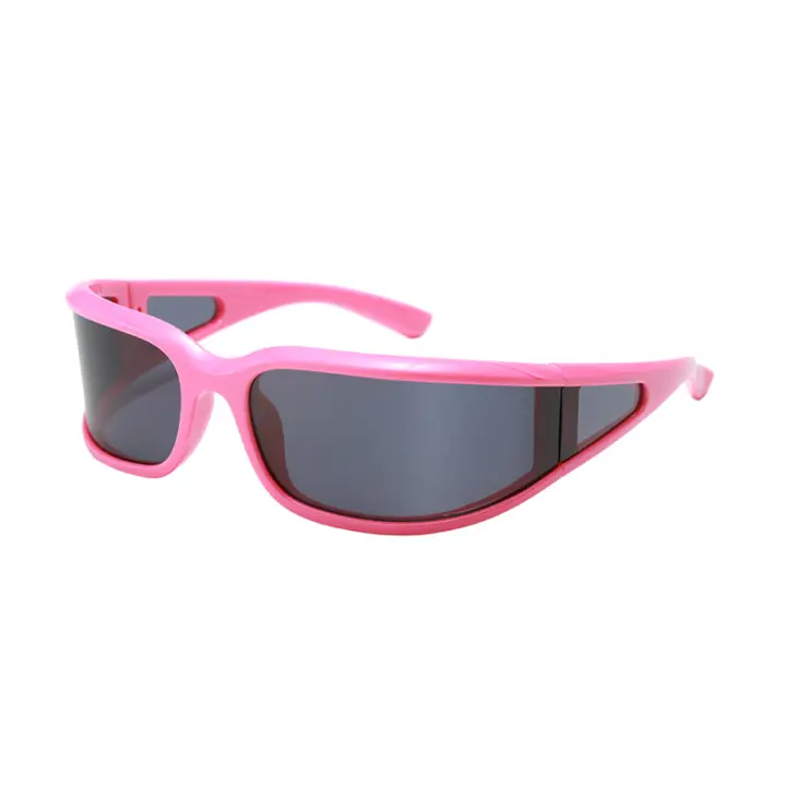 Gafas de sol deportivas con lentes curvos para mujer, protección UV, para ciclismo, nuevas de 2025. - 1