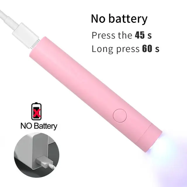 Secador de Uñas UV Led LULAA Herramienta de Arte de Uñas para Manicura - 1