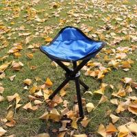 Taburete trípode plegable de acero portátil imprescindible: multiusos para picnic, camping, senderismo y pesca - details 1