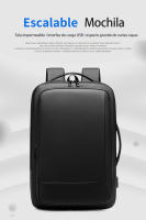 Mochila de negocios para hombre, bolsa de ordenador informal, puede contener computadoras de 14-15,6 pulgadas y puede ampliar la capacidad - details 0