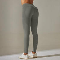 Hamidou-MALLAS DE Yoga sin costuras para mujer, ropa deportiva de entrenamiento, pantalones deportivos de cintura alta - details 29