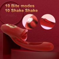 Empaque privado SEX Vibrador Estimulador de Lengua Clítoris Punto G Vagina Mujeres Juguete Sexual Gratis Para Adultos 18+ - details 6