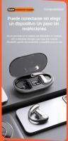 Auriculares de Conducción Abierta SANLEPUS 2024, Auriculares Bluetooth Inalámbricos, Auriculares Bluetooth 5.3 con Micrófono HD HiFi Estéreo Pantalla LED, Carga Rápida USB-C, Ajuste Cómodo, Compatibles con Android y iPhone - details 13