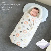 Saco de dormir para bebé de 0 a 6 meses, sobres para recién nacidos, envolturas para bebé, 2,5 TOG, diseño de capullo de algodón suave, Protector de cabeza y cuello - details 13