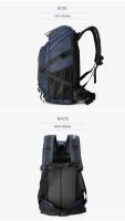 Mochila para exteriores de 60 litros para escalada, viajes, deportes, camping, senderismo, escuela, para hombres y mujeres. - details 16
