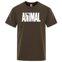 Camiseta Deportiva con Estampado ANIMAL para Hombre, Prenda de Algodón, Ropa de Manga Corta, Estilo Informal, Moda Masculina para Verano, 2022 - details 13