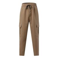 Europa y los Estados Unidos hombres nueva primavera otoño jóvenes calle hombres pantalones casuales moda suelta pantalones de tubo recto monos - details 5