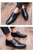 De Couro Bro Mocassin Zapatos de cuero para uso informal formal de oficina de negocios para hombres - details 3