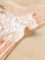 Una sola pieza, elegante encaje negro y rojo sexy de dos tonos de ropa interior para mujeres, con una entrepierna cómoda y transpirable. - details 10