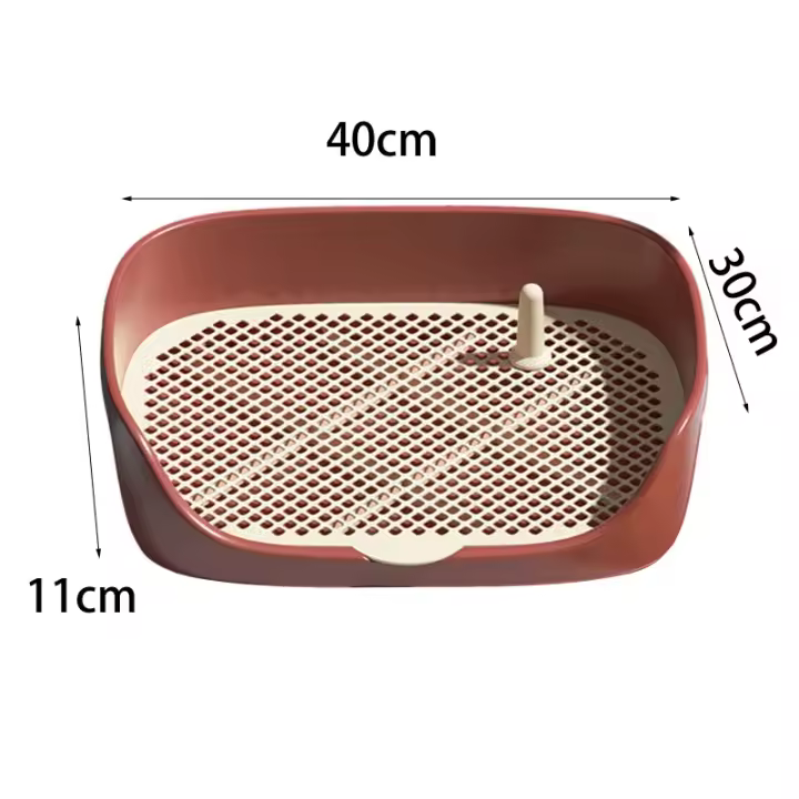 Pet Dog Toilet Portable Dog Potty Pan Trainer Litter Box Anti-Splash Pets Wc Toilet Puppy Kitten Cleaning Tool - 1