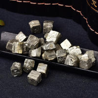 Pirita cúbica Natural de alta densidad, pirita, Mineral Irregular en bruto, adornos para muestras de enseñanza, 1 unidad - details 1