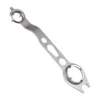 Llave de amoladora angular de sujeción estable, ahorro de trabajo, llave de doble cabeza de 4 garras de alta resistencia, acero grueso multiusos - details 4