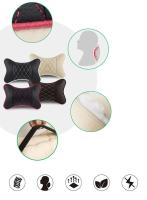 Almohada de cuello para coche BUNO Cuero PU en ambas caras Alivio de dolor de cabeza - details 3