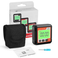 Inclinómetro de Nivel Electrónico Digital, buscador de ángulo Digital, transportador para carpintería con retroiluminación magnética, 4x90 ° - details 19