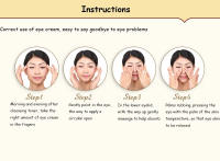 Esencia de Cuidado de la Piel de Perla Pura Crema Facial, Crema Ocular, Refrescante, Hidratante, Iluminador Herramientas de Belleza - details 7