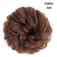 Extensiones de cabello para mujer, peluca Retro para Cosplay, peluca para discoteca y Bar, coleteros sintéticos, moño de pelo desordenado, piezas de cabello postizas - details 10