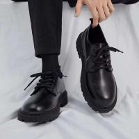 NOVEDAD DE VERANO 2024, zapatos informales de suela gruesa de cuero impermeables y transpirables para hombre - details 1