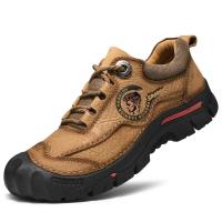 Zapatos De Senderismo Para Acampar Al Aire Libre, Zapatillas Deportivas De Cuero Genuino Para Hombre, Zapatos Informales De Viaje Para Hombre, Calzado Para Caminar Y Escalar - details 8