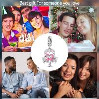 Abalorio Original de Plata de Ley 925 para mujer, abalorio de alta calidad adecuado para pulsera DIY, cuentas de amor para el Día de San Valentín, regalos de joyería para fiesta, nuevo - details 16