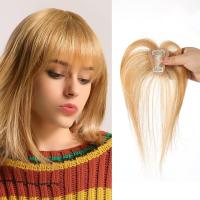 Extensiones de cabello con flequillo para mujer, 4x6/5x7, 100% de cabello humano, flequillo tenue 3D, Clip para pérdida de cabello, piezas de cabello con flecos - details 12
