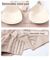 Camiseta sin mangas para mujer, corsé para gimnasio, sujetador deportivo, top corto de realce, sujetador de fitness, ropa deportiva atlética sexy transpirable hueca para correr - details 6