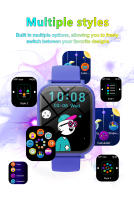 El reloj inteligente para niños T7 cuenta con un chip de bajo consumo de energía, una batería de gran capacidad y una cámara frontal para juegos - details 7