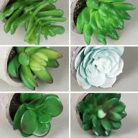 Mini plantas artificiales de Aloe, bonsái, árbol pequeño simulado, plantas en maceta, flores falsas, mesa de oficina, adornos en maceta, decoración del jardín del hogar - details 3