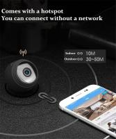 Cámara de Seguridad IP 1080p HD Mini de Pared Enchufada Grabadora de Voz Inalámbrica - details 3