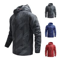 Chaqueta de Montañismo para hombre, cortavientos informal delgado de secado rápido, chaqueta deportiva para exteriores, primavera y otoño - details 0