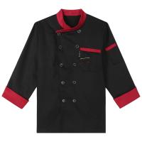 Ropa de Chef de manga larga, uniforme de cocina para restaurante, abrigo de Chef para hombres y mujeres, chaquetas de trabajo de camarero, uniforme profesional general - details 58