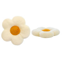 Cojín de Asiento de Margaritas de Peluche Forma de Girasol Almohada de Asiento de Dormitorio para Niños y Niñas Decoración de Oficina Cojines de Sofá Juguetes de Peluche 35cm - details 11
