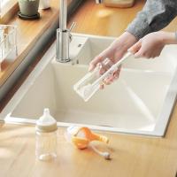Nuevo cepillo de silicona para taza, cabezal de cepillo plegable, depurador de taza blanca, limpiador de vidrio con mango largo, botella de bebida - details 3