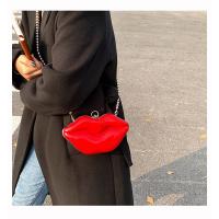 Creative Lips Bolsa 2025 Nuevo, Bolsa cruzada con Cadena Brillante, Bolsa de Mujer Negra - details 9