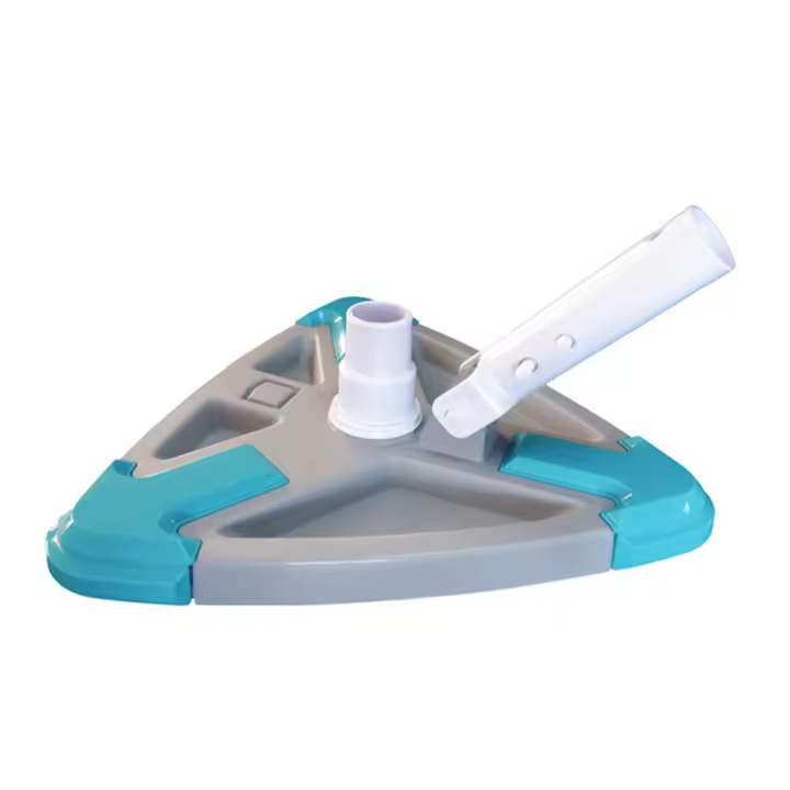 Cabezal de aspiradora Triangular para piscina, cepillo lateral de succión, Herramientas de limpieza - 1