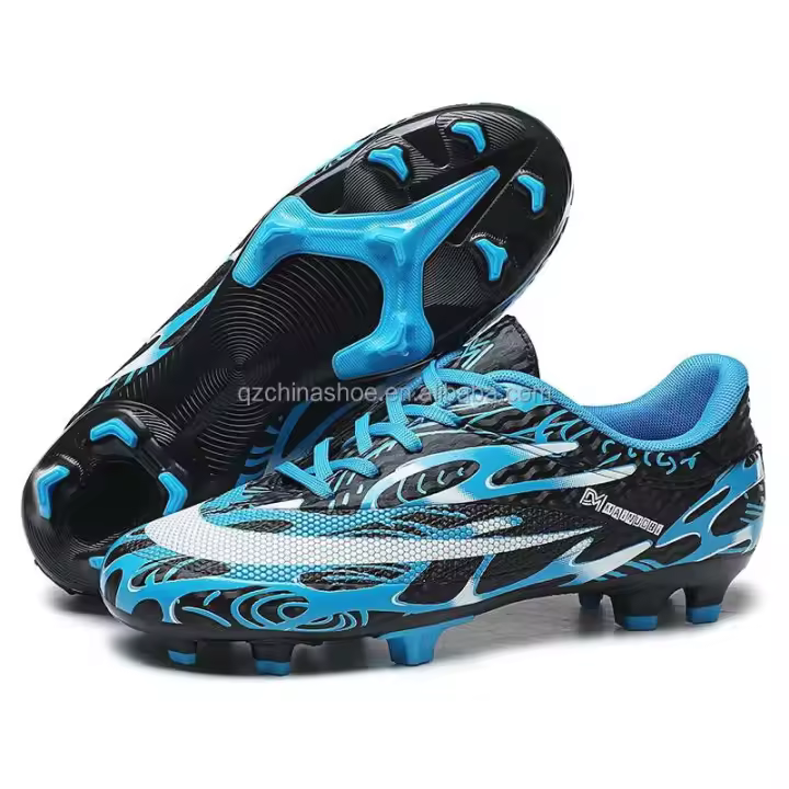 RTS, nuevo diseño, clavos antideslizantes para niños, estilo deportivo de verano, zapatos de fútbol, ​​plantilla de malla, uso de invierno, primavera y otoño, fábrica - 1