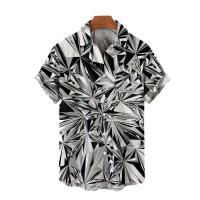 Camisas hawaianas: camisas de manga corta estampadas de secado rápido para playas, ocio, fiestas y vacaciones. - details 6