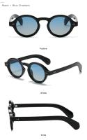 Gafas de Sol Retro con Remaches para Mujeres Lentes Polarizadas UV400 Estilo Punk para Primavera/Verano Deportes y Moda - details 10