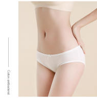 Bragas de algodón de 7 piezas para mujer, ropa interior transpirable con lazo bonito, bragas sólidas, calzoncillos suaves y sexys, lencería femenina cómoda - details 15