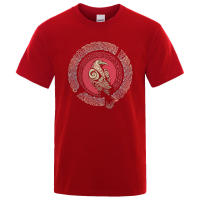 Camiseta de Manga Corta para Hombre, Camisa con Estampado de Cuervo Vikingo del Rey Ragnar, Estilo Informal y Hiphop, Ropa Veraniega, Cómoda y a la Moda, Año 2022 - details 11