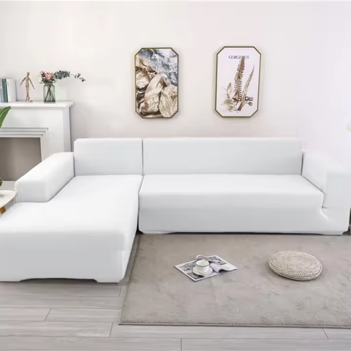 Funda Chaise Longue Brazo Izquierdo Juego de fundas de sofá seccionales de doble cara en forma de L, fundas protectoras para sofá seccional, fundas protectoras para sofás, sofás, muebles seccionales - 1
