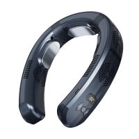 Nuevo ventilador de cuello colgante semiconductor, calefacción y refrigeración de doble propósito, pantalla digital inteligente, operación con un botón - details 3