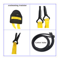 Fitness mano Web tirar correa resistencia cuerda bandas de resistencia tierra Entrenamiento de natación equipo de fuerza entrenador de brazo - details 1