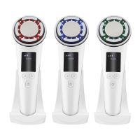 Instrumento de belleza IPL para rejuvenecimiento de la piel, masajeador Facial EMS, terapia de compresión fría, estiramiento firme de la piel Facial, eliminador de arrugas - details 0